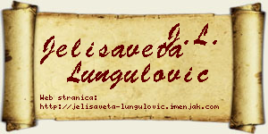 Jelisaveta Lungulović vizit kartica